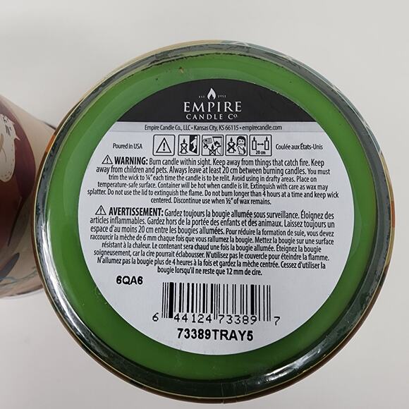 2 Odor Neutralizing Candles Best Pals and Secret Playplace 2 Wick Lidded 14 oz. - Picture 7 of 9